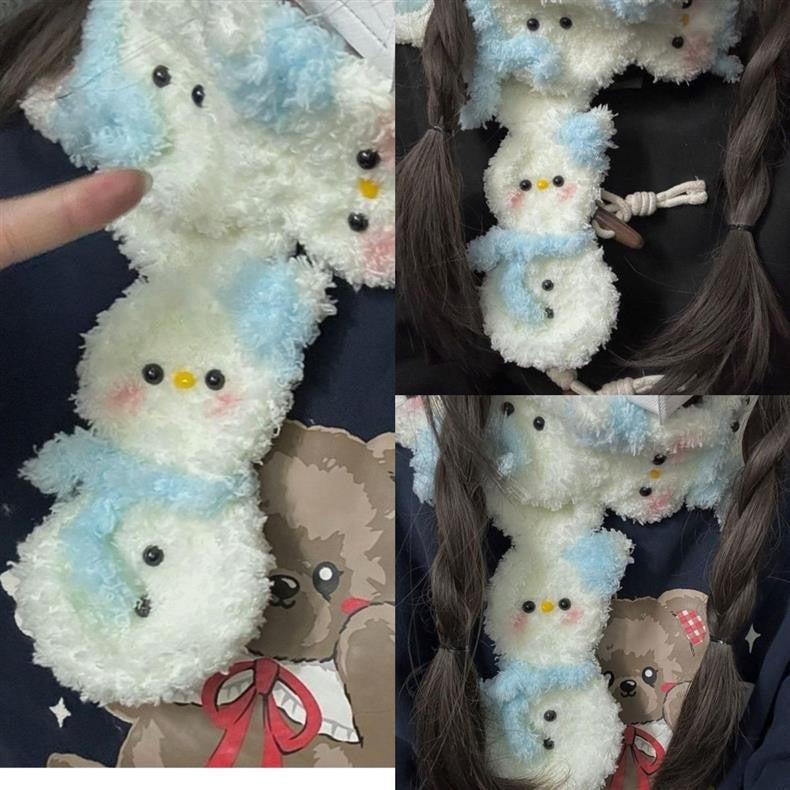 Handmade DIY Christmas Tree Scarf Knitting Kit for Winte