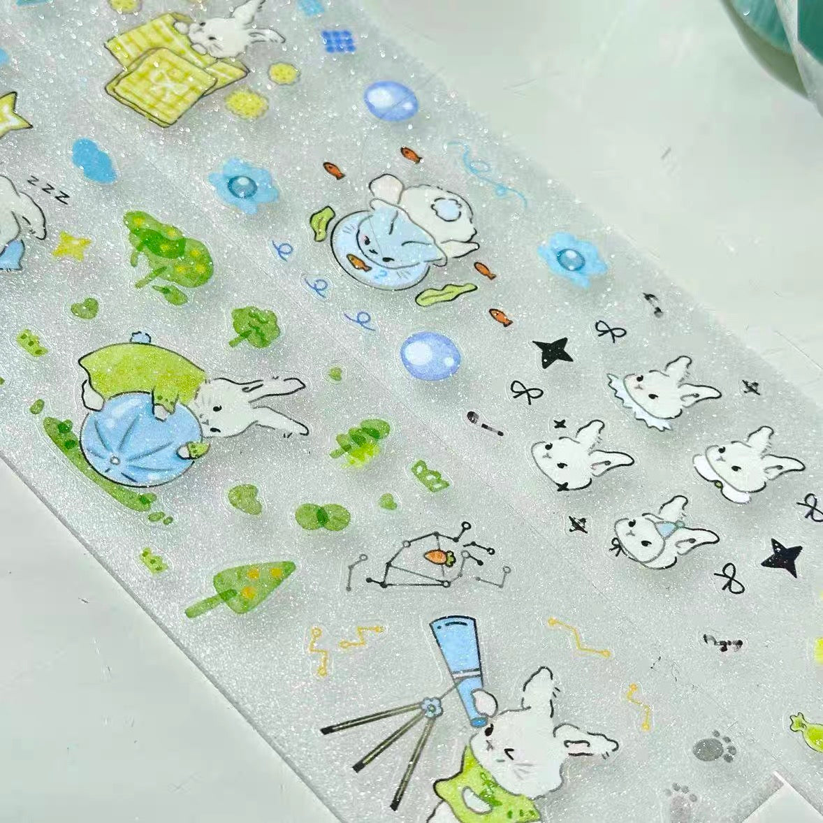 Bowler Hat Bunny Washi Tape‌