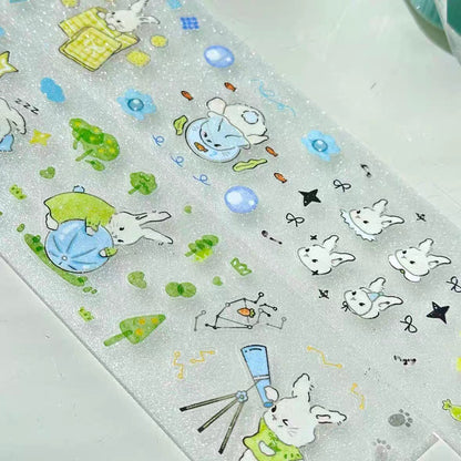 Bowler Hat Bunny Washi Tape‌