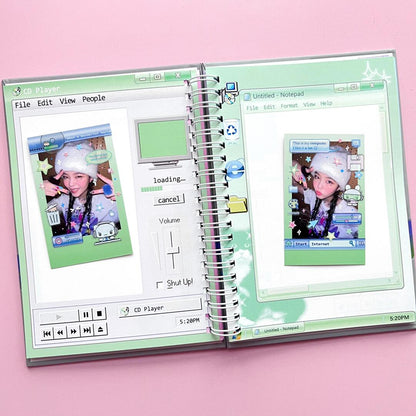 【Pre-order】Retro Computer Notebook / Planner / Sketchbook / Spiral Notebook / Journal