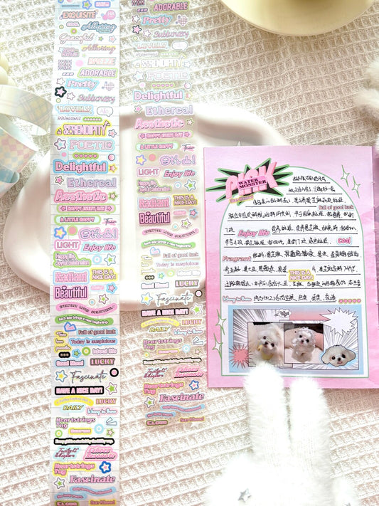 Pre-cut Sticker Roll