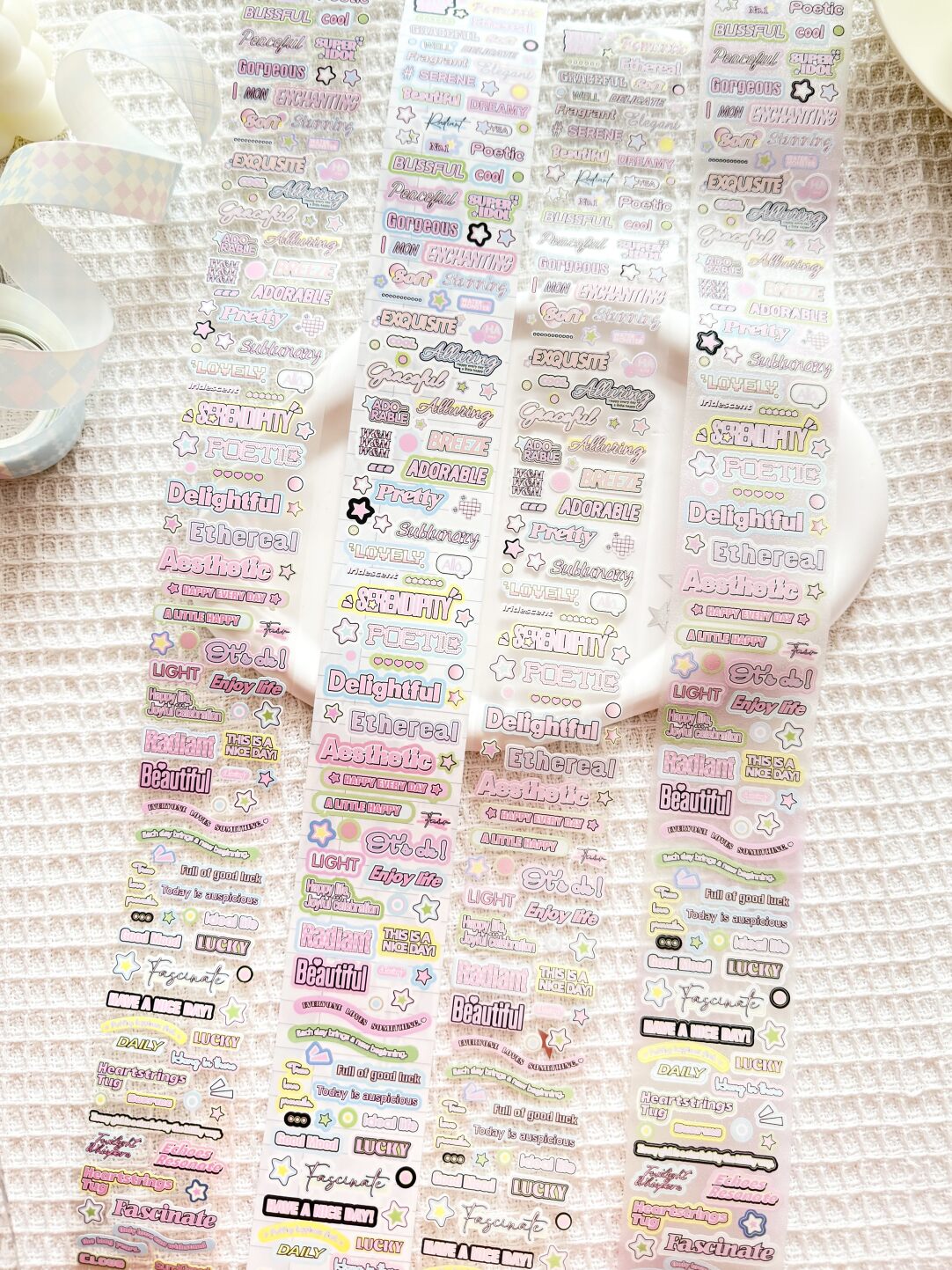 Pre-cut Sticker Roll