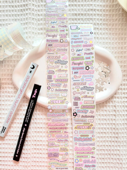 Pre-cut Sticker Roll