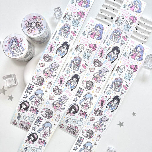 Pre-cut Sticker Roll