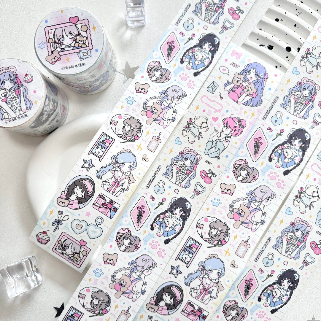 Pre-cut Sticker Roll