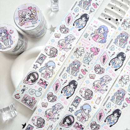 Pre-cut Sticker Roll