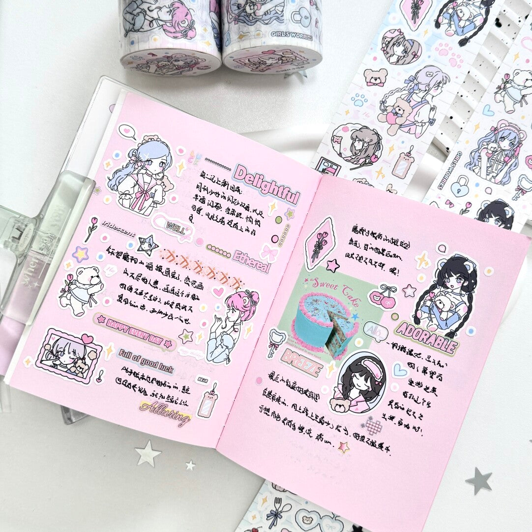Pre-cut Sticker Roll