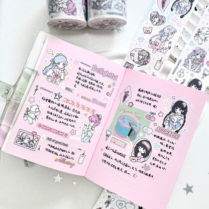 Pre-cut Sticker Roll