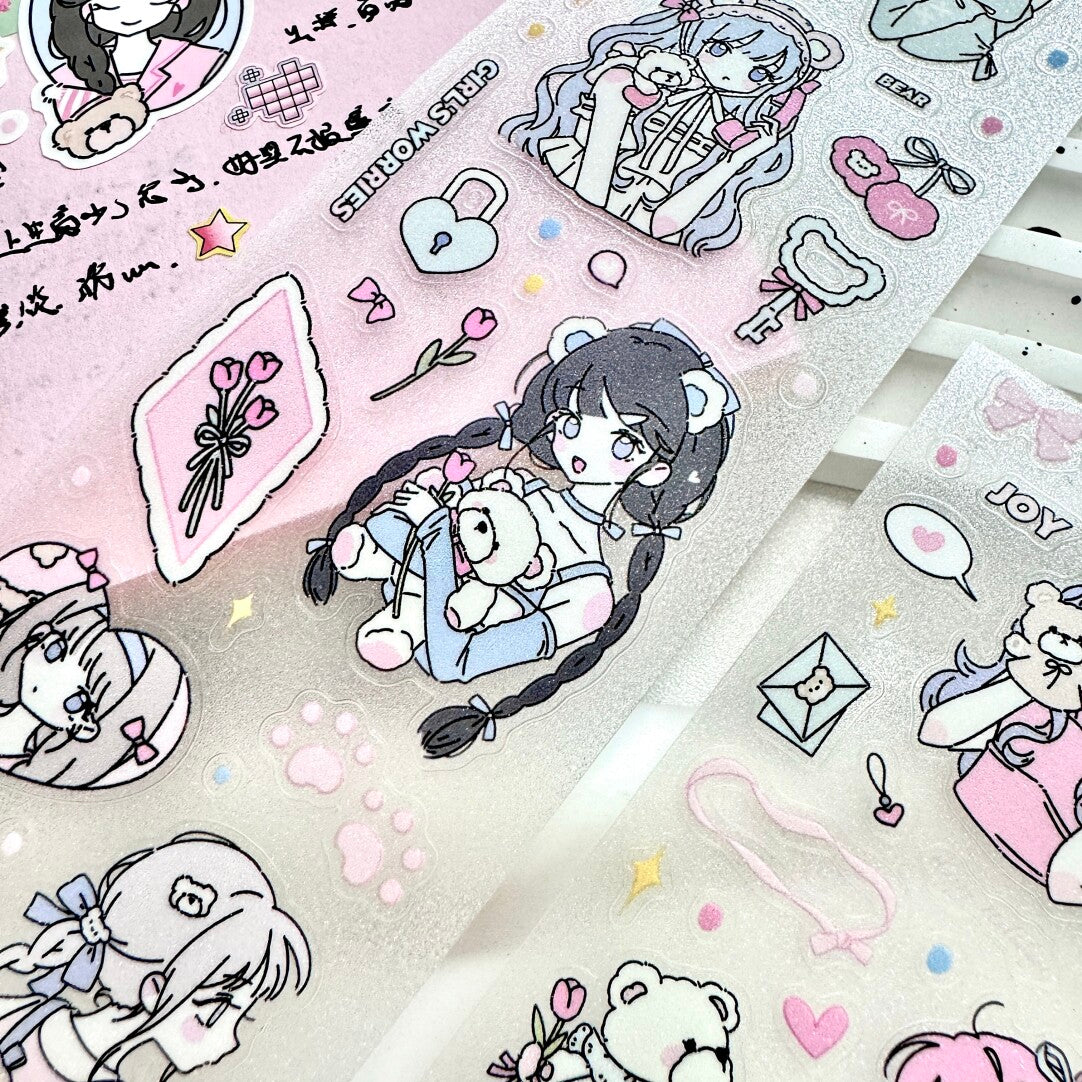 Pre-cut Sticker Roll
