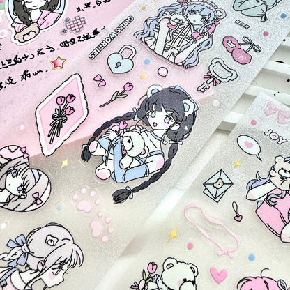Pre-cut Sticker Roll