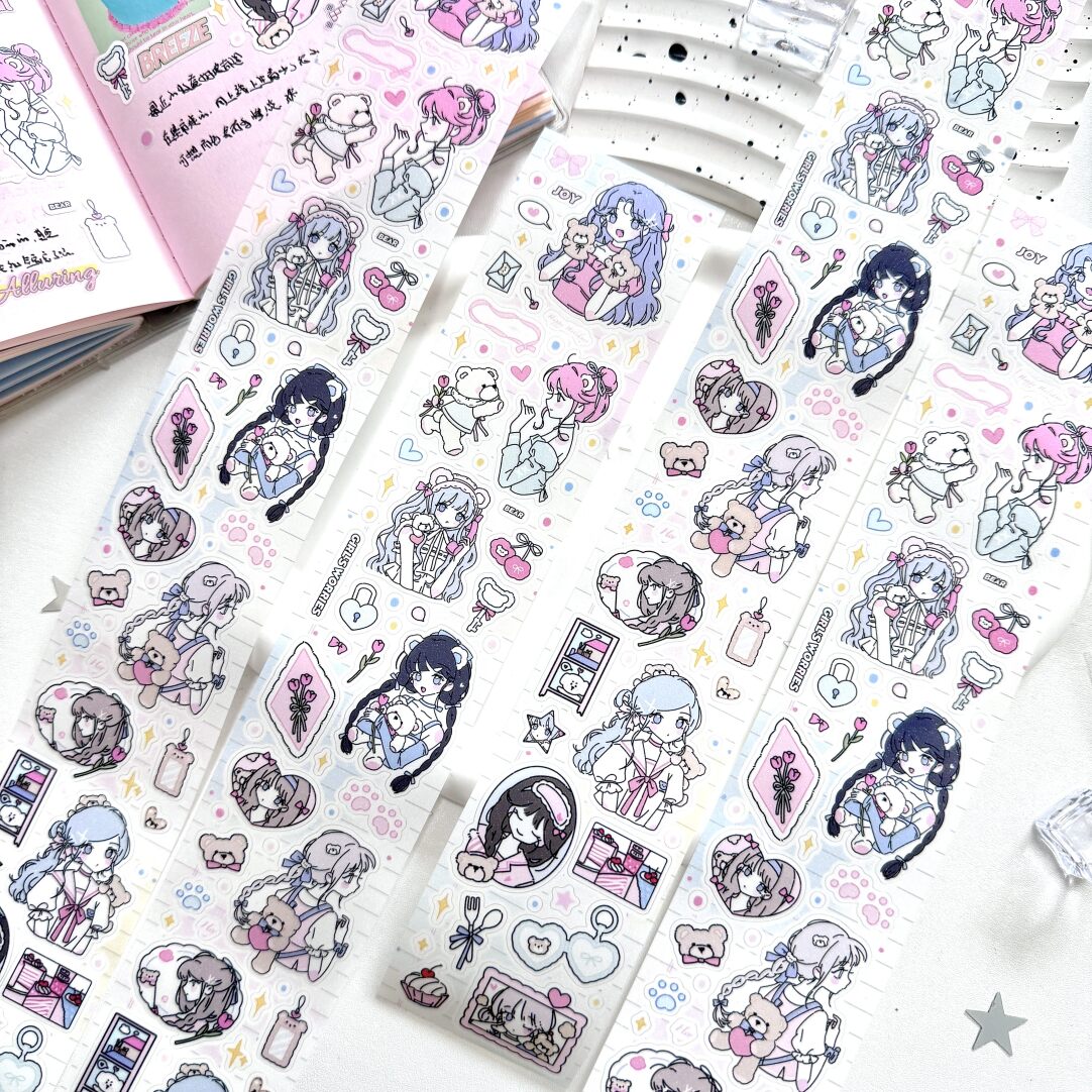 Pre-cut Sticker Roll
