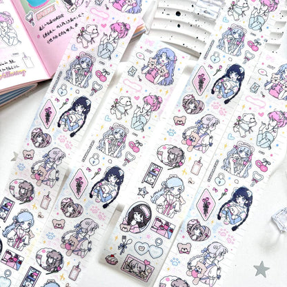 Pre-cut Sticker Roll