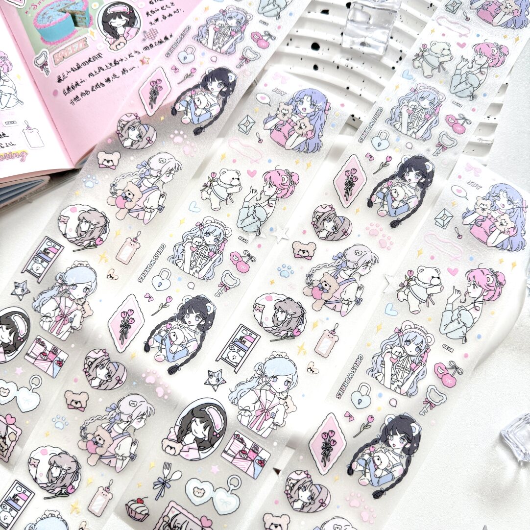 Pre-cut Sticker Roll