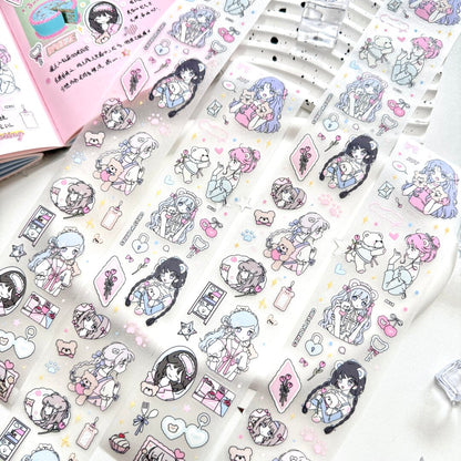 Pre-cut Sticker Roll