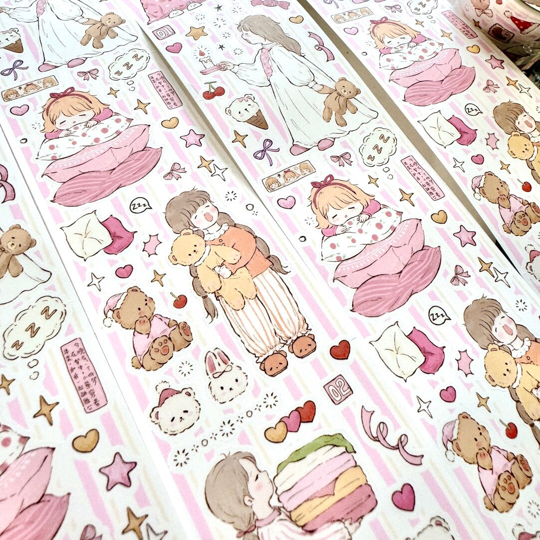 Pre-cut Sticker Roll