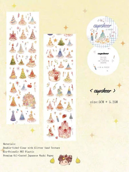 ‌Bowler Hat Bunny Washi Tape‌