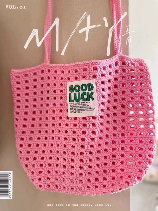 Waffle Weave Patchwork Bag (with tools + tutorial included)