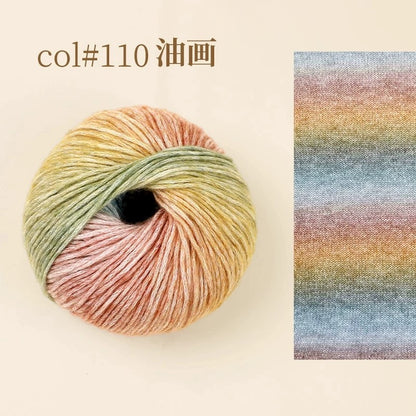 Handmade DIY Knitted Cloud Tassel Bag