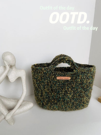 Handmade DIY Knitting Kit for Tote Bags