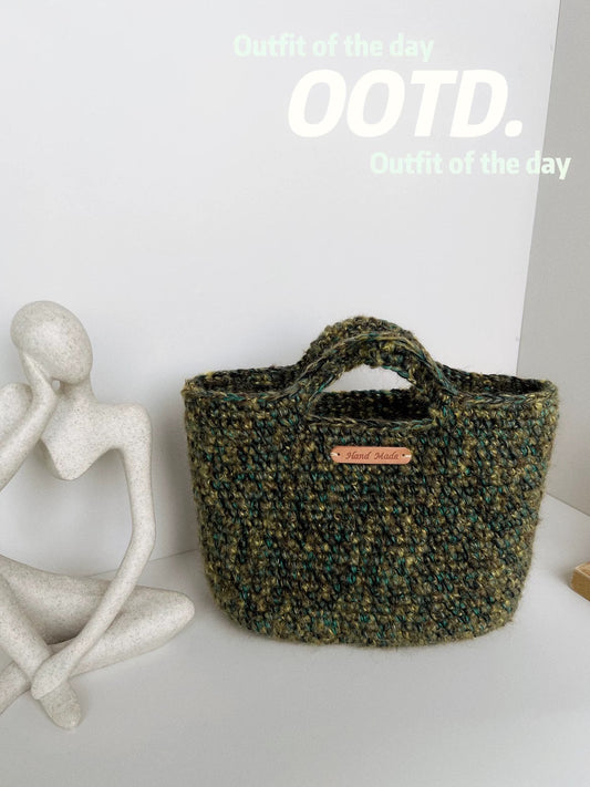Handmade DIY Knitting Kit for Tote Bags