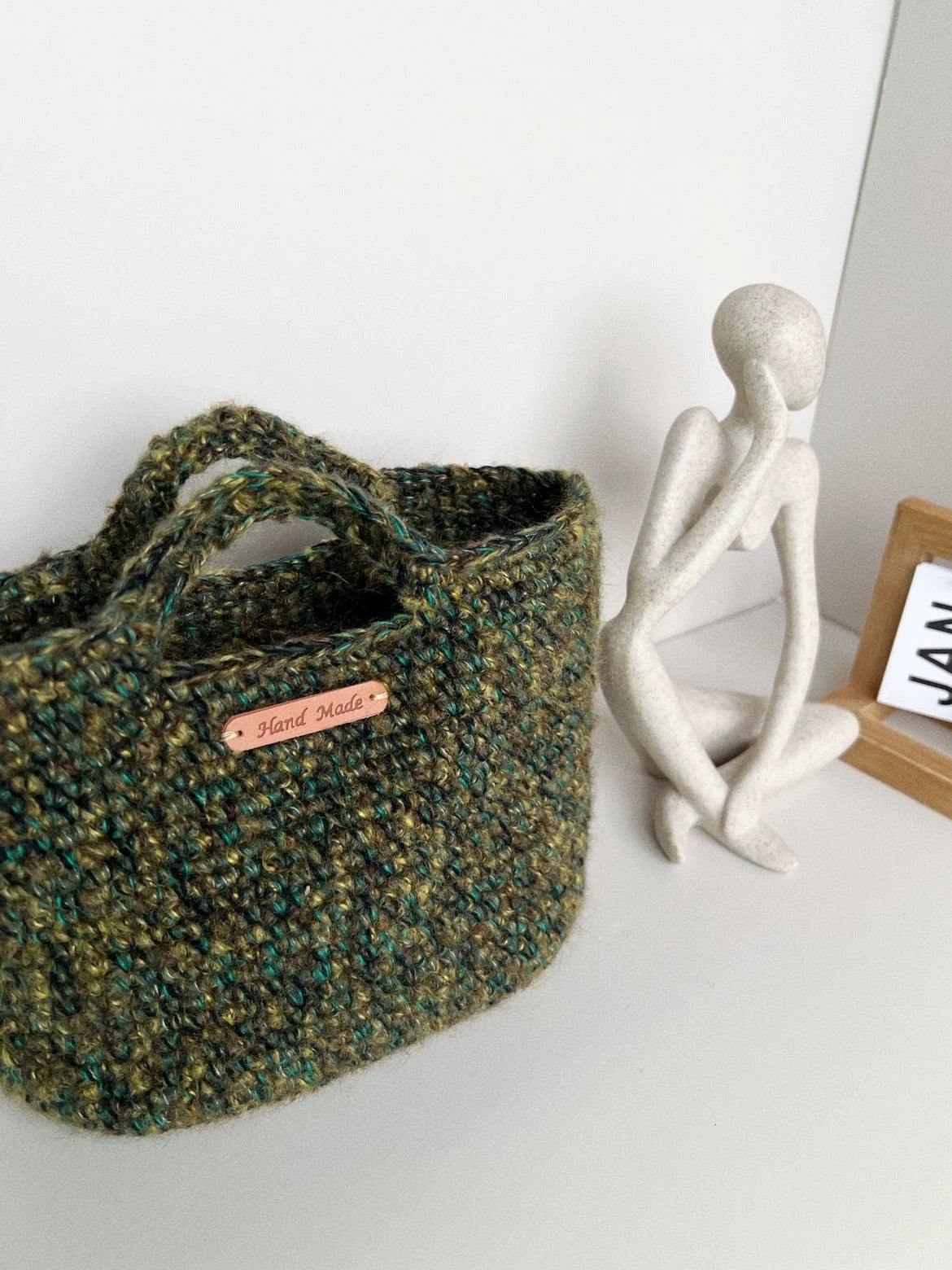 Handmade DIY Knitting Kit for Tote Bags