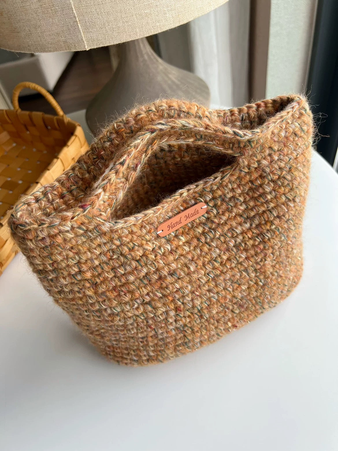 Handmade DIY Knitting Kit for Tote Bags