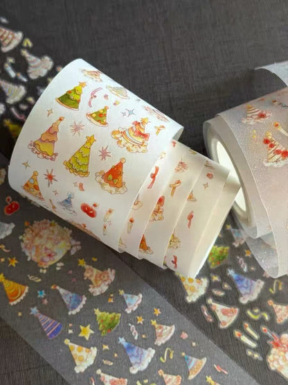 ‌Bowler Hat Bunny Washi Tape‌