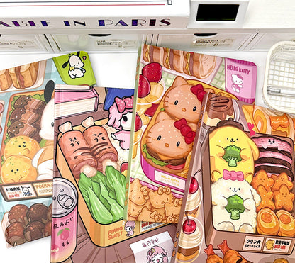 Cute Bento Food Sanrio A5 Notebook / Planner