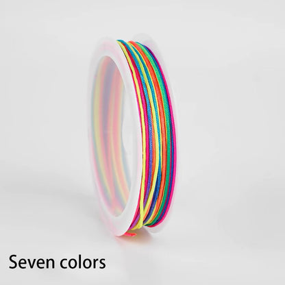 Handmade Braided Rope, Beading Cord, Hand Braided Rope, DIY Materials (10M)