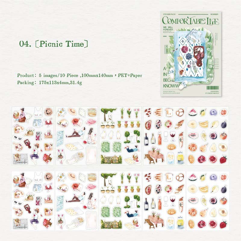 Pleasant Life Stickers