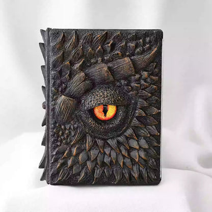 Embossed Dragon Handmade Loose-leaf Card Book