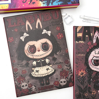"New Labubu A5 Notebook - Premium Cartoon Ruled Journal (Memo Book/Planner)