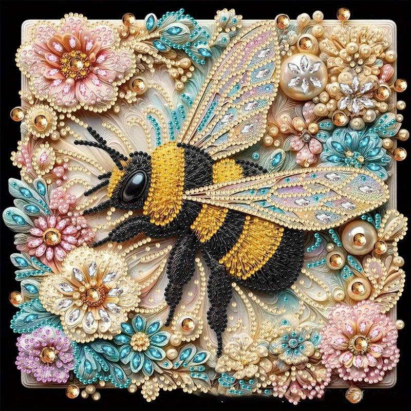 ‌Best-selling 5D DIY Diamond Painting with Mosaic Effect, Cartoon & Animal Style, Full Drill, Irregular Shape Rhinestones, Handmade Craft