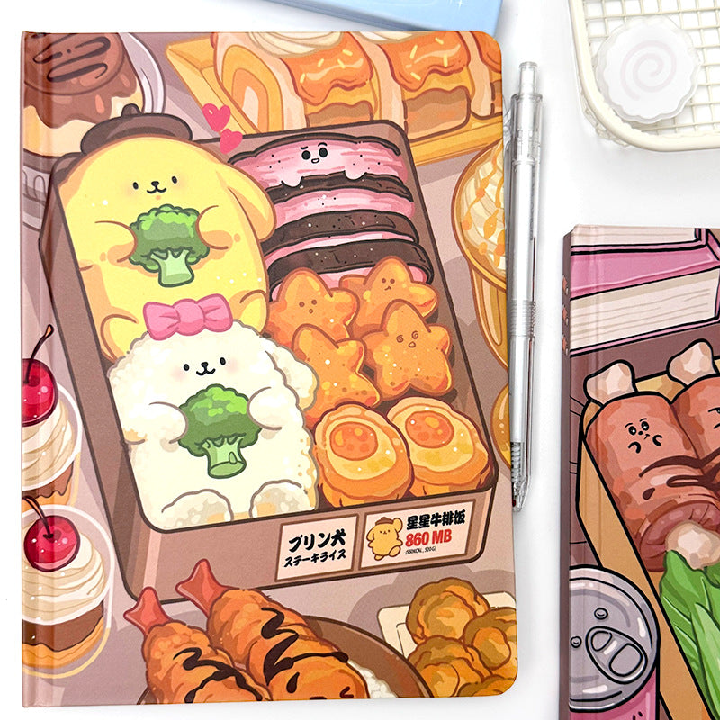Cute Bento Food Sanrio A5 Notebook / Planner
