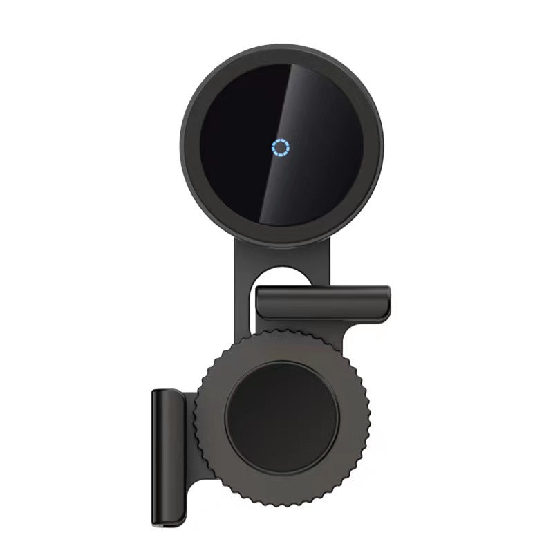 Magnetic Clip Screen Cell phone Holder for Car Foldable Hidden Navigation Bracket for Tesla