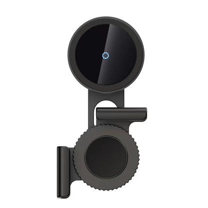 Magnetic Clip Screen Cell phone Holder for Car Foldable Hidden Navigation Bracket for Tesla