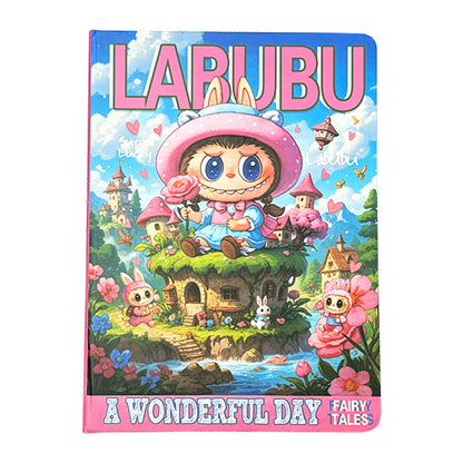 "New Labubu A5 Notebook - Premium Cartoon Ruled Journal (Memo Book/Planner)