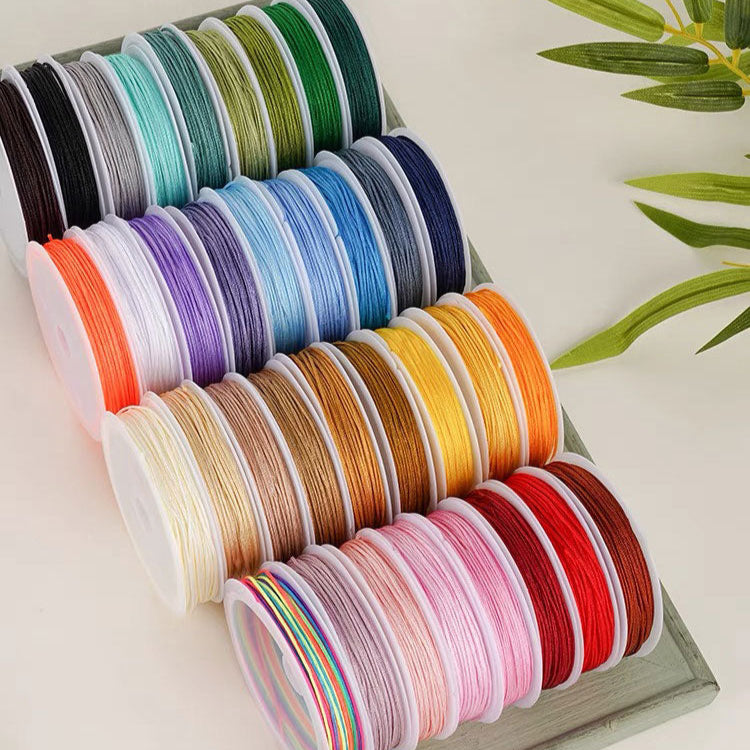 Handmade Braided Rope, Beading Cord, Hand Braided Rope, DIY Materials (10M)